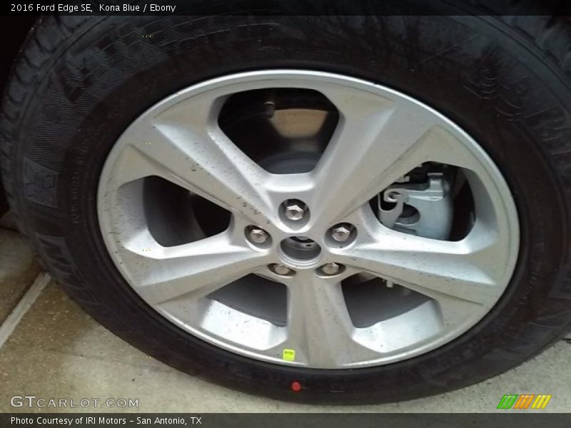 Kona Blue / Ebony 2016 Ford Edge SE