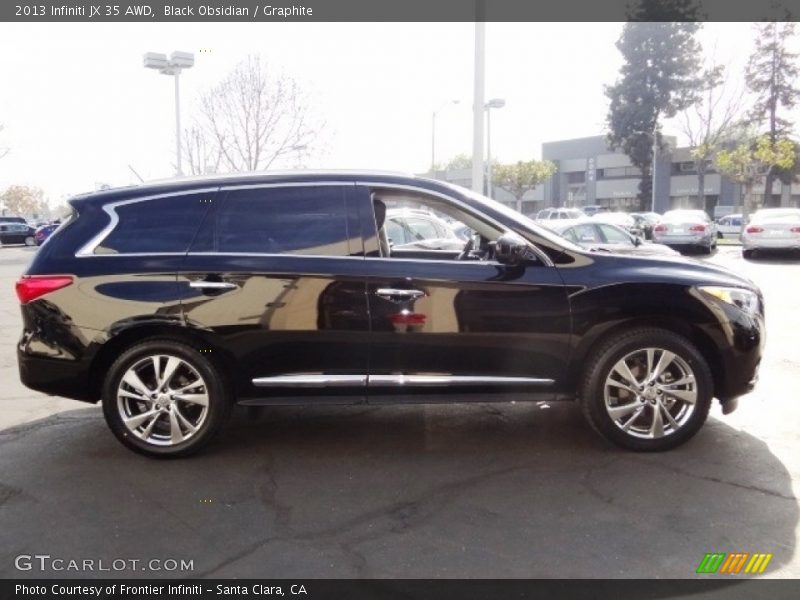 Black Obsidian / Graphite 2013 Infiniti JX 35 AWD