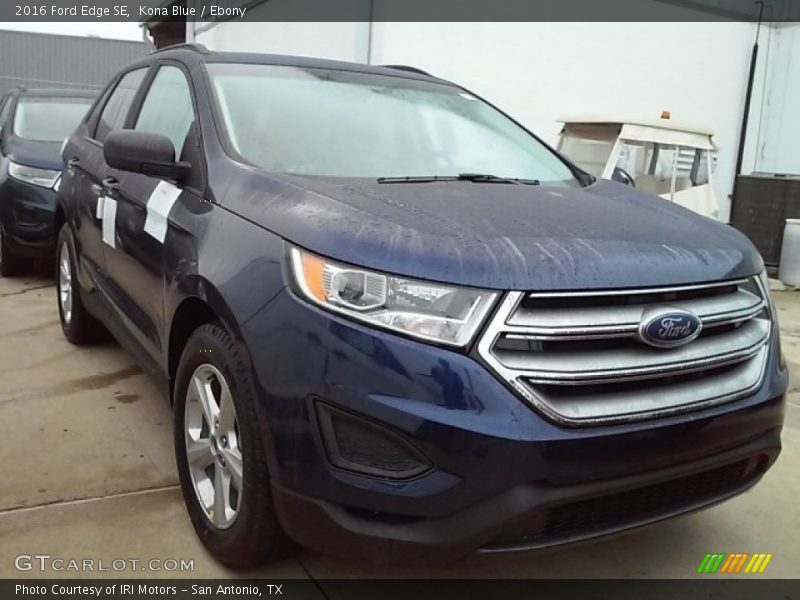 Kona Blue / Ebony 2016 Ford Edge SE