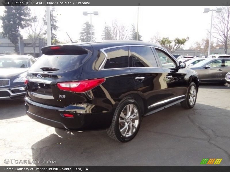 Black Obsidian / Graphite 2013 Infiniti JX 35 AWD
