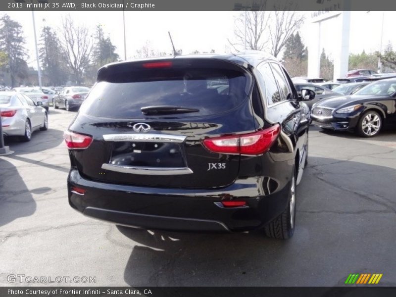 Black Obsidian / Graphite 2013 Infiniti JX 35 AWD