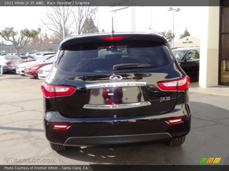 Black Obsidian / Graphite 2013 Infiniti JX 35 AWD
