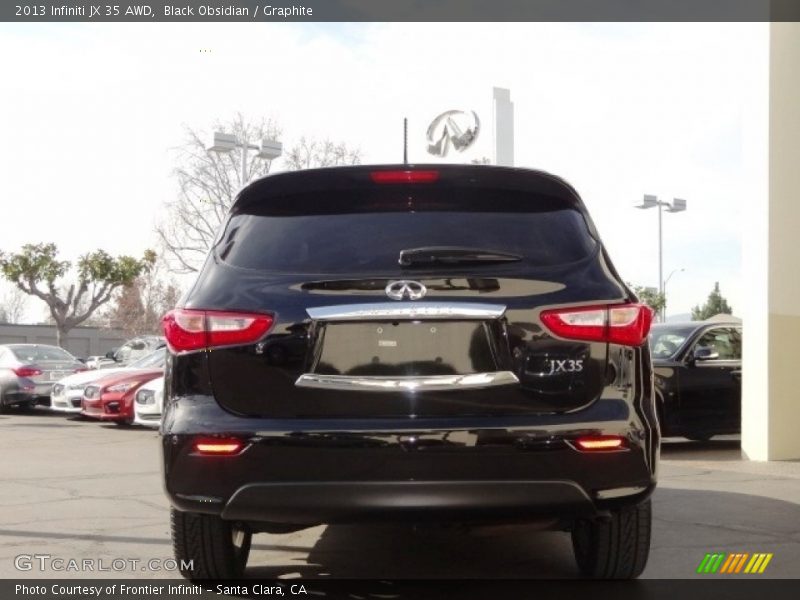 Black Obsidian / Graphite 2013 Infiniti JX 35 AWD