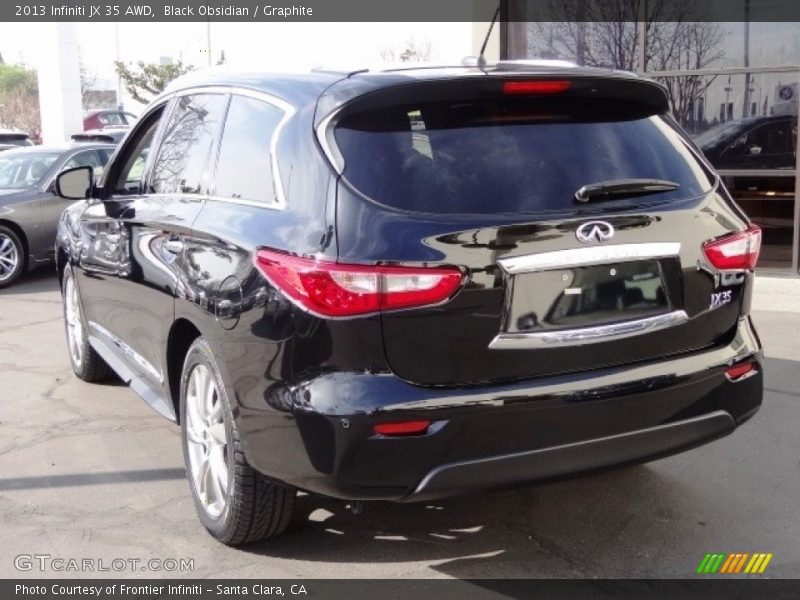 Black Obsidian / Graphite 2013 Infiniti JX 35 AWD