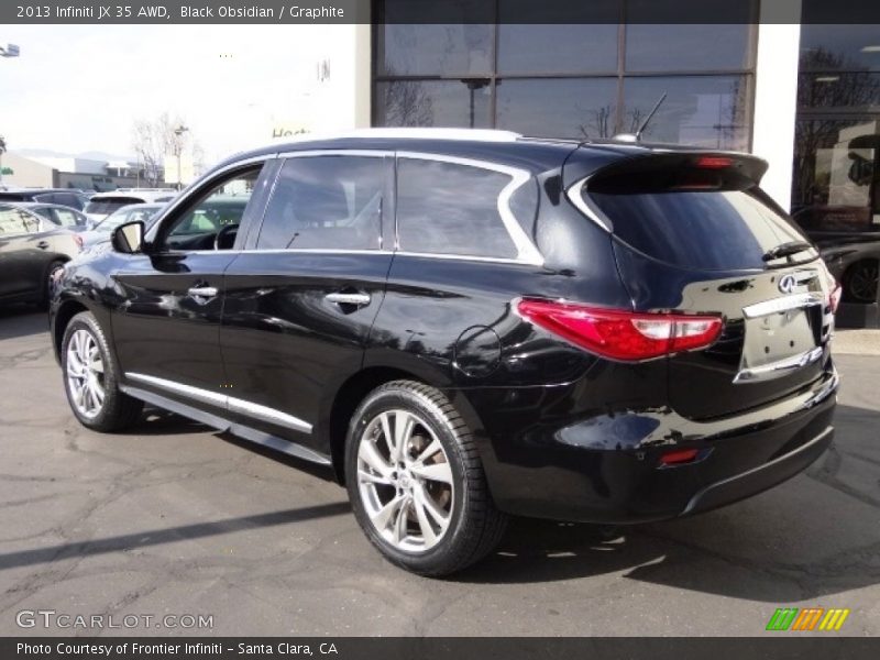 Black Obsidian / Graphite 2013 Infiniti JX 35 AWD