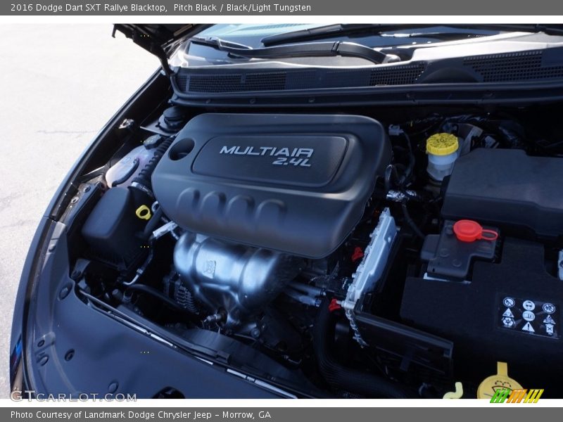Pitch Black / Black/Light Tungsten 2016 Dodge Dart SXT Rallye Blacktop
