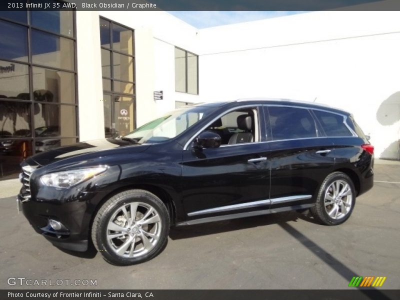 Black Obsidian / Graphite 2013 Infiniti JX 35 AWD