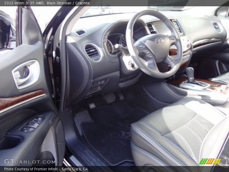 Black Obsidian / Graphite 2013 Infiniti JX 35 AWD