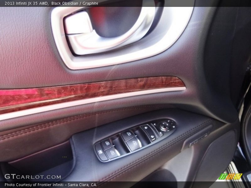 Black Obsidian / Graphite 2013 Infiniti JX 35 AWD