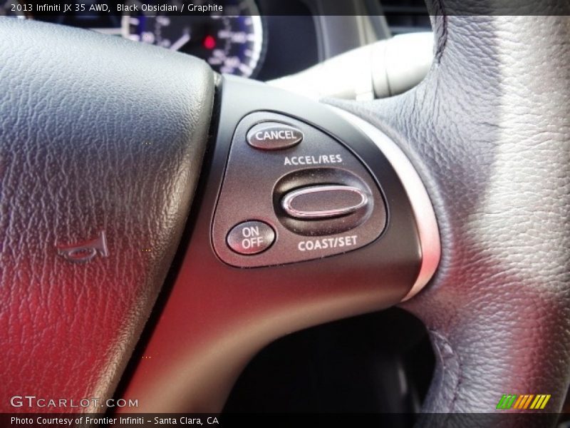 Black Obsidian / Graphite 2013 Infiniti JX 35 AWD