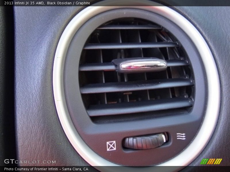 Black Obsidian / Graphite 2013 Infiniti JX 35 AWD