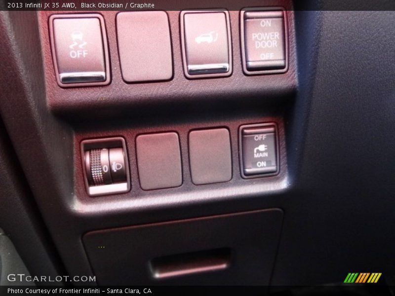 Black Obsidian / Graphite 2013 Infiniti JX 35 AWD