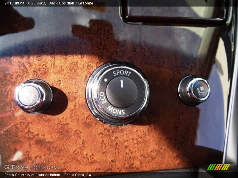 Black Obsidian / Graphite 2013 Infiniti JX 35 AWD