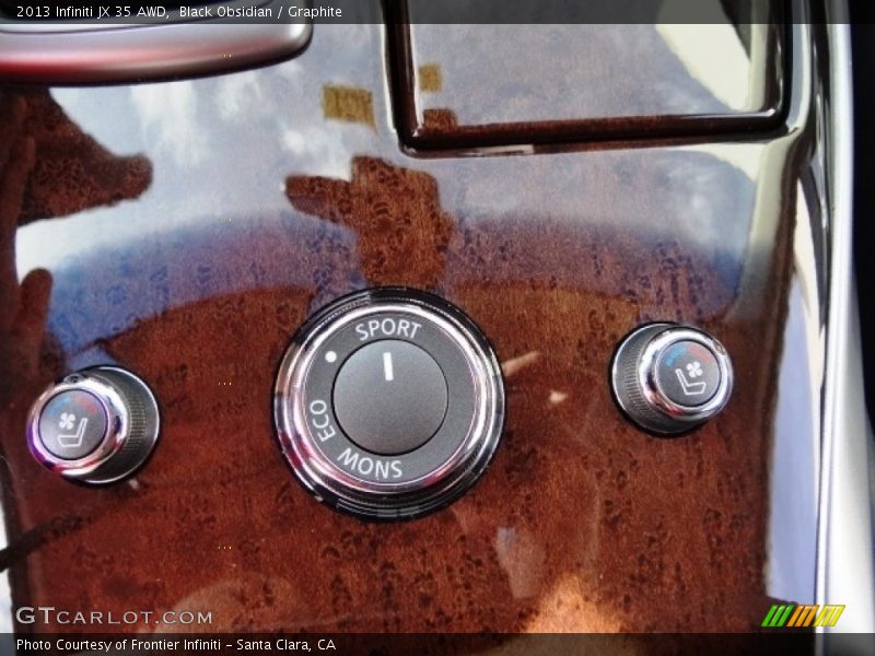Black Obsidian / Graphite 2013 Infiniti JX 35 AWD