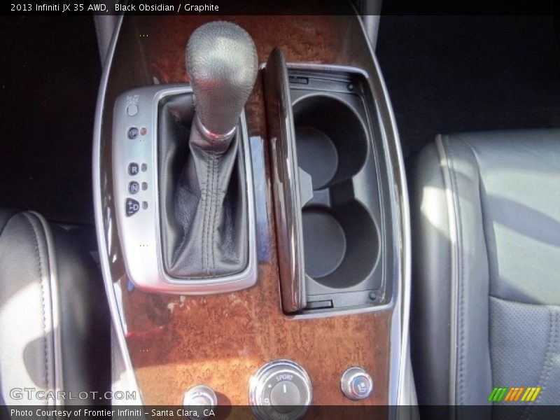 Black Obsidian / Graphite 2013 Infiniti JX 35 AWD