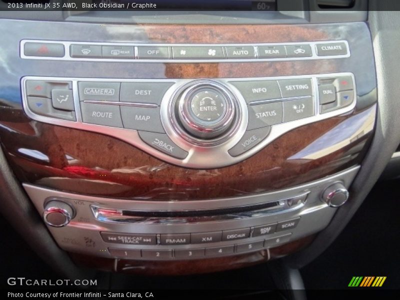 Black Obsidian / Graphite 2013 Infiniti JX 35 AWD