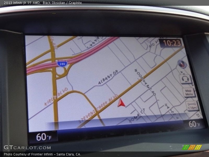 Black Obsidian / Graphite 2013 Infiniti JX 35 AWD