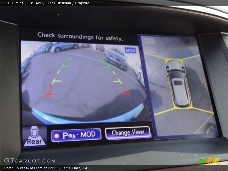 Black Obsidian / Graphite 2013 Infiniti JX 35 AWD