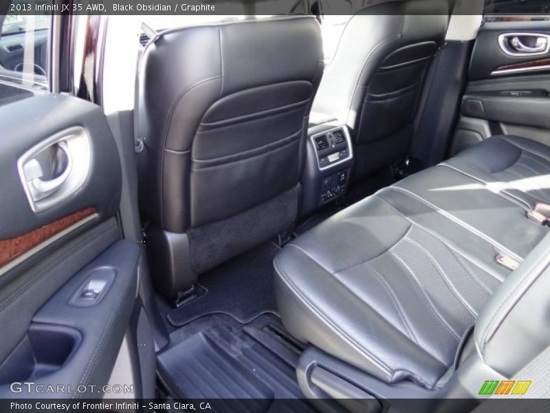 Black Obsidian / Graphite 2013 Infiniti JX 35 AWD
