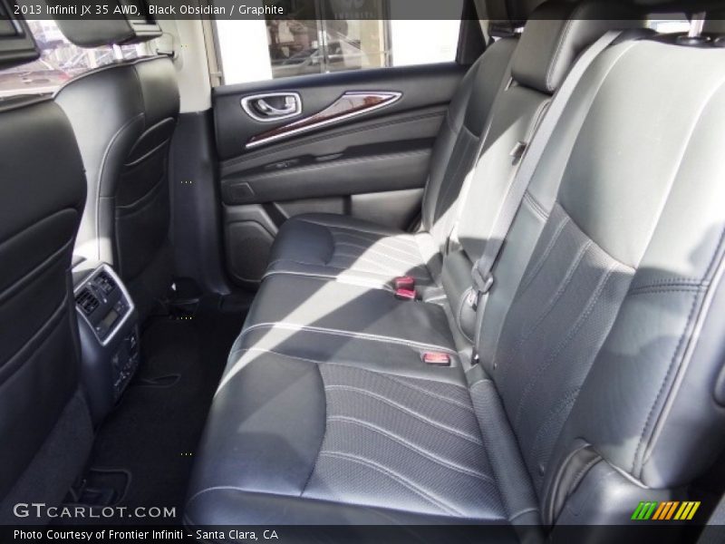 Black Obsidian / Graphite 2013 Infiniti JX 35 AWD