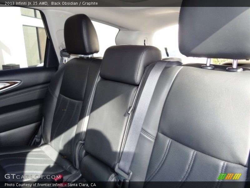 Black Obsidian / Graphite 2013 Infiniti JX 35 AWD