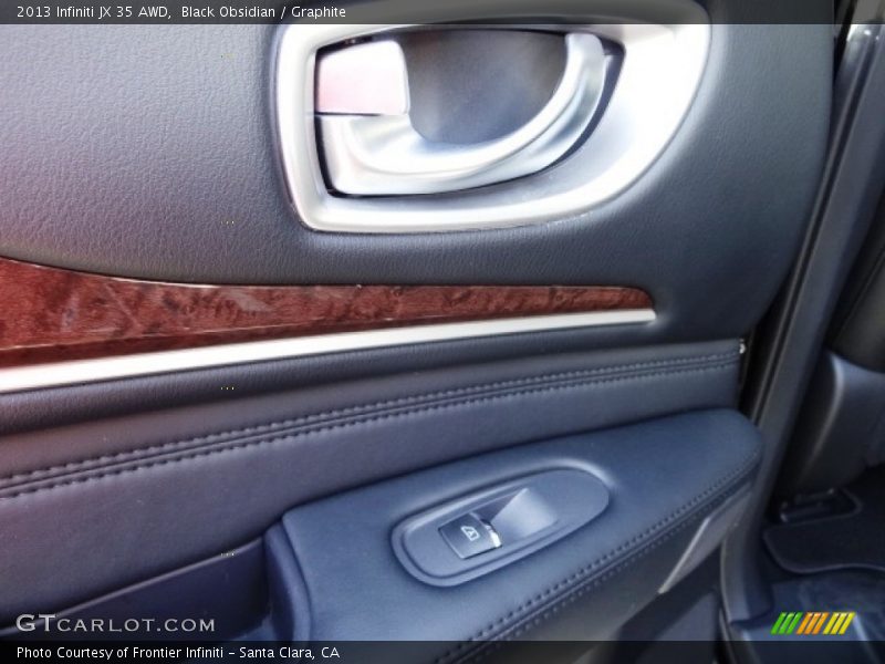 Black Obsidian / Graphite 2013 Infiniti JX 35 AWD