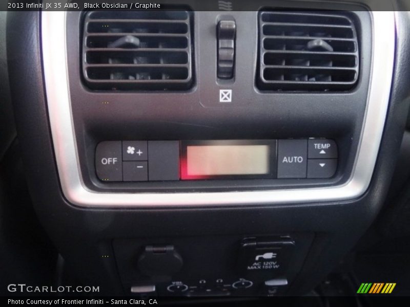 Black Obsidian / Graphite 2013 Infiniti JX 35 AWD