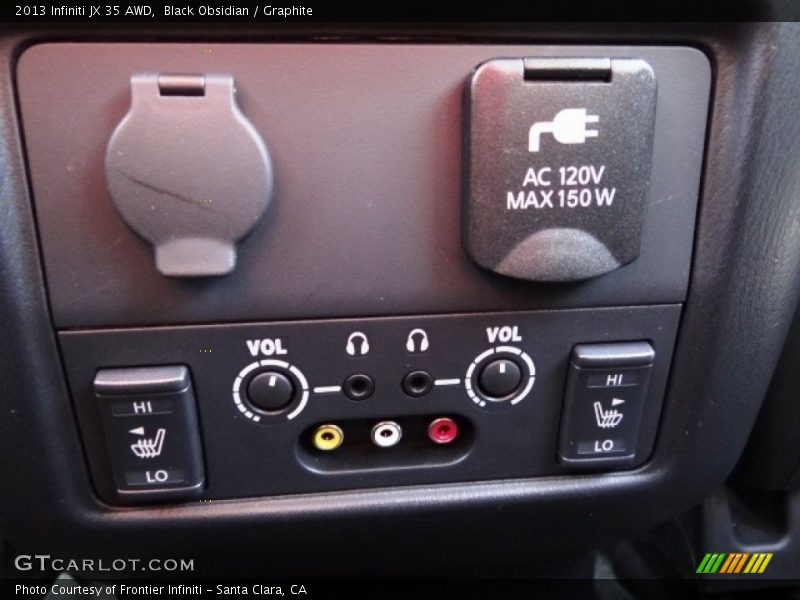 Black Obsidian / Graphite 2013 Infiniti JX 35 AWD