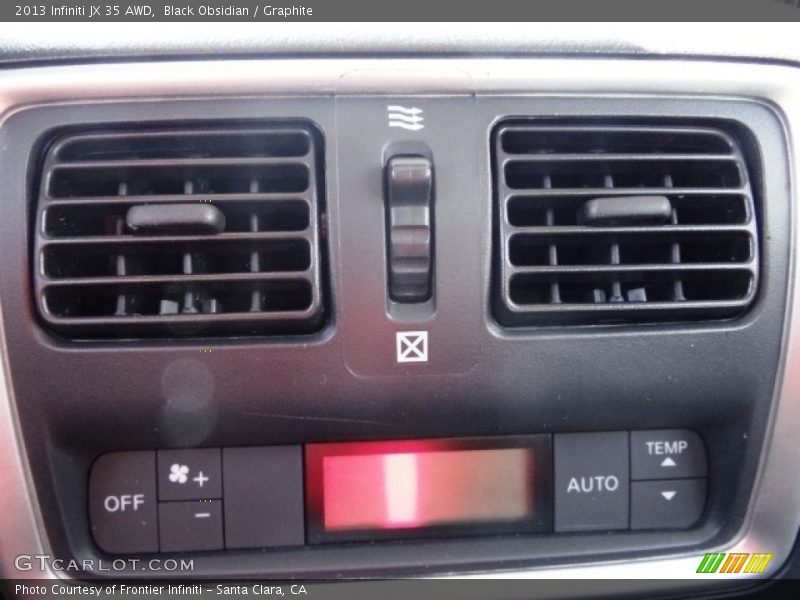 Black Obsidian / Graphite 2013 Infiniti JX 35 AWD