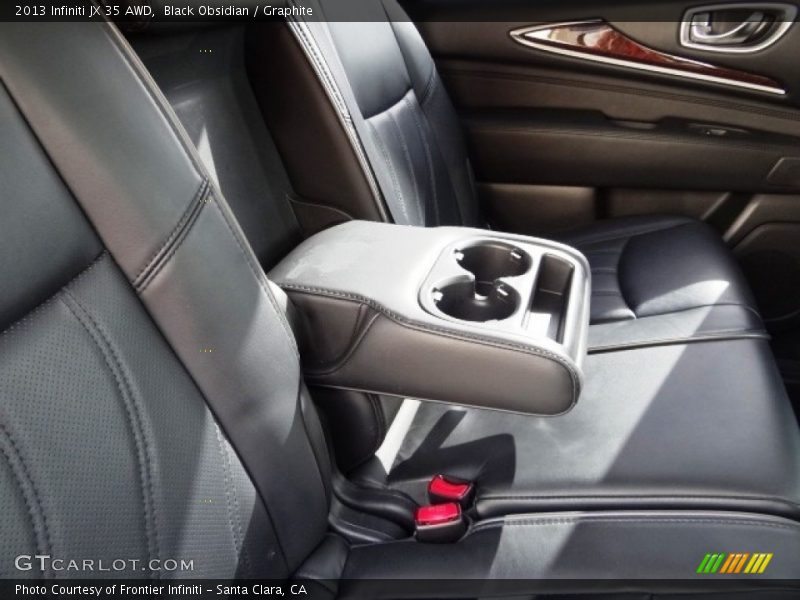 Black Obsidian / Graphite 2013 Infiniti JX 35 AWD