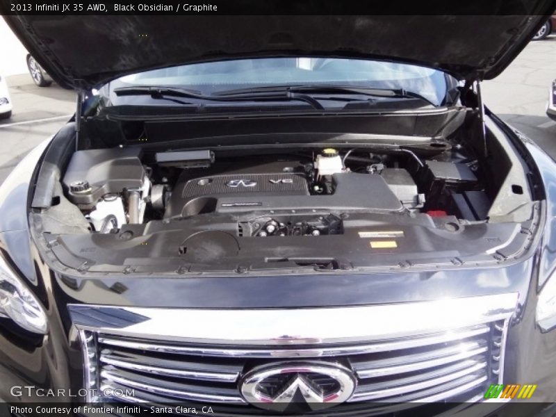 Black Obsidian / Graphite 2013 Infiniti JX 35 AWD