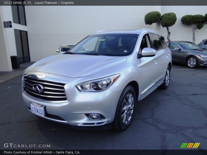 Liquid Platinum / Graphite 2013 Infiniti JX 35