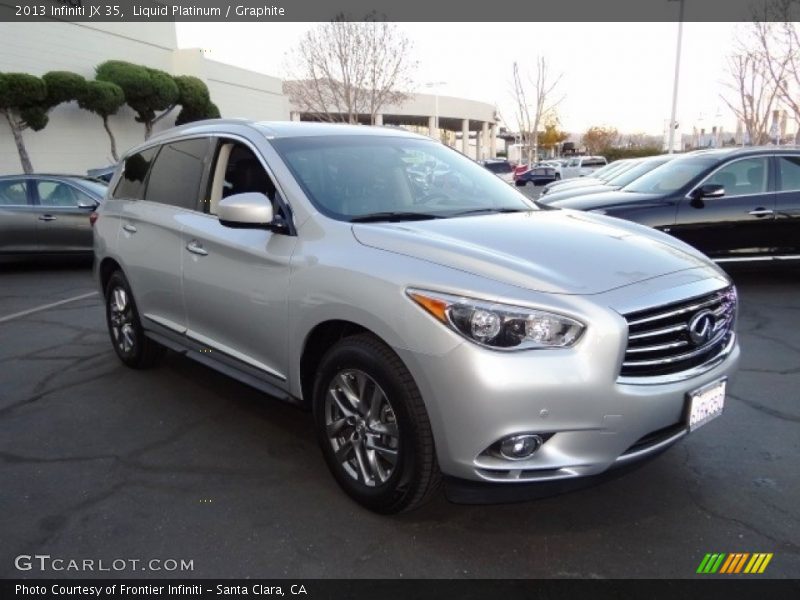 Liquid Platinum / Graphite 2013 Infiniti JX 35