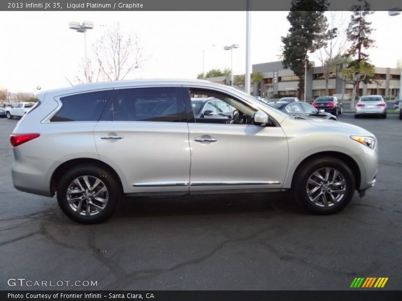 Liquid Platinum / Graphite 2013 Infiniti JX 35