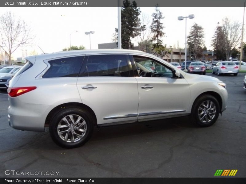 Liquid Platinum / Graphite 2013 Infiniti JX 35