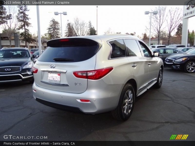 Liquid Platinum / Graphite 2013 Infiniti JX 35
