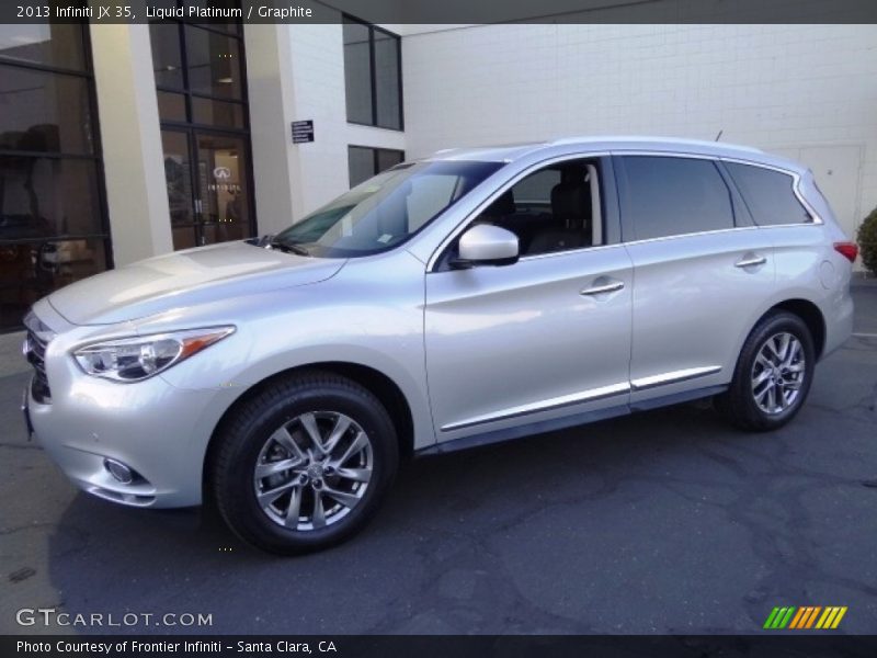 Liquid Platinum / Graphite 2013 Infiniti JX 35