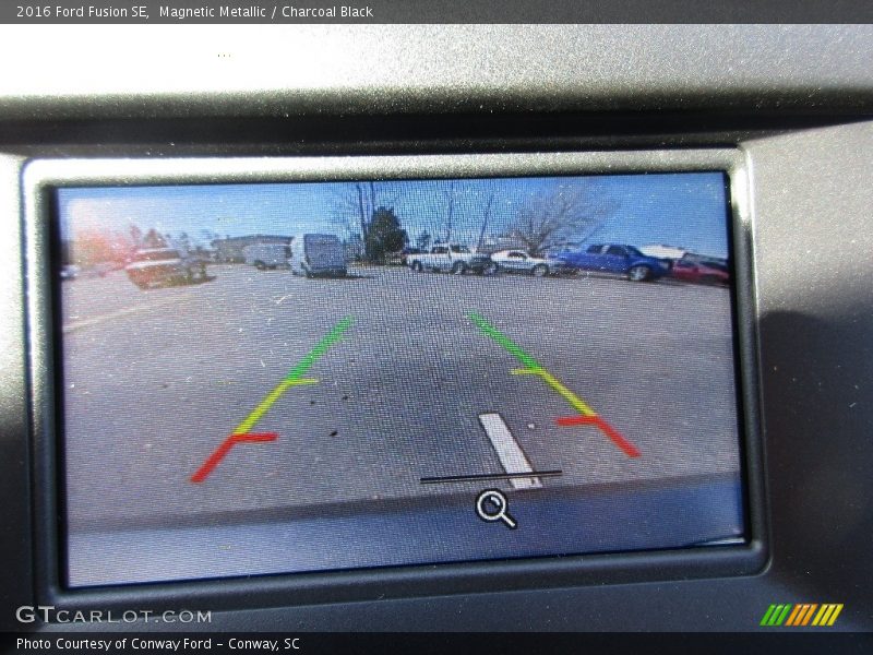 Magnetic Metallic / Charcoal Black 2016 Ford Fusion SE
