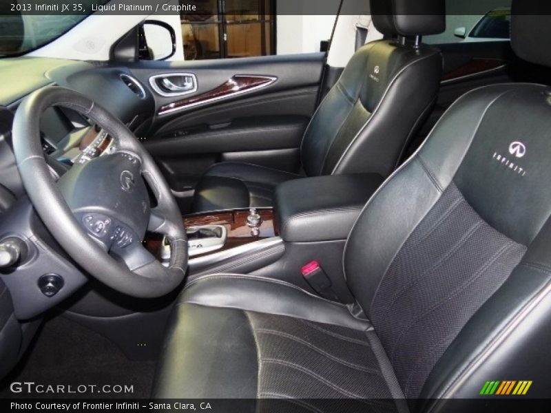 Liquid Platinum / Graphite 2013 Infiniti JX 35