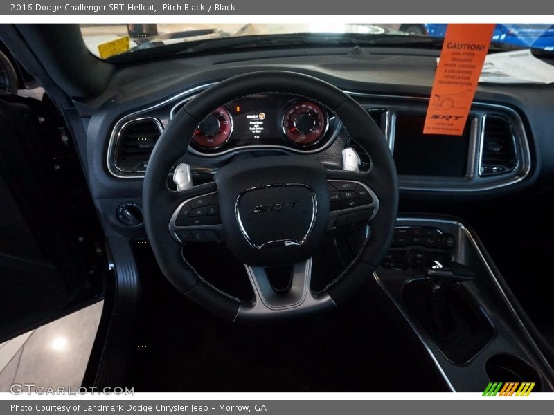 Pitch Black / Black 2016 Dodge Challenger SRT Hellcat