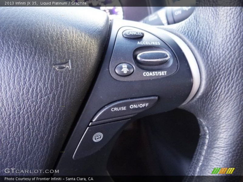 Liquid Platinum / Graphite 2013 Infiniti JX 35