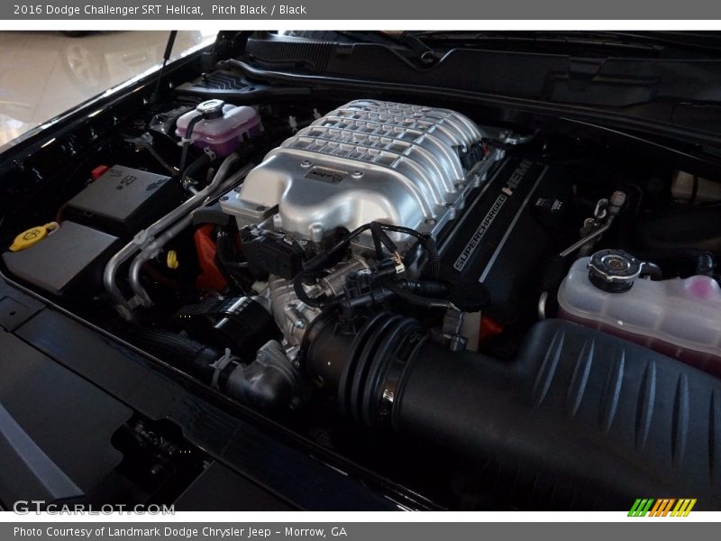  2016 Challenger SRT Hellcat Engine - 6.2 Liter SRT Hellcat HEMI Supercharged OHV 16-Valve VVT V8