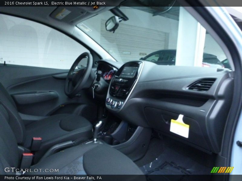 Electric Blue Metallic / Jet Black 2016 Chevrolet Spark LS