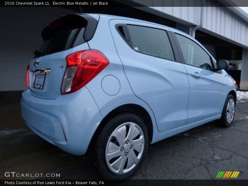 Electric Blue Metallic / Jet Black 2016 Chevrolet Spark LS