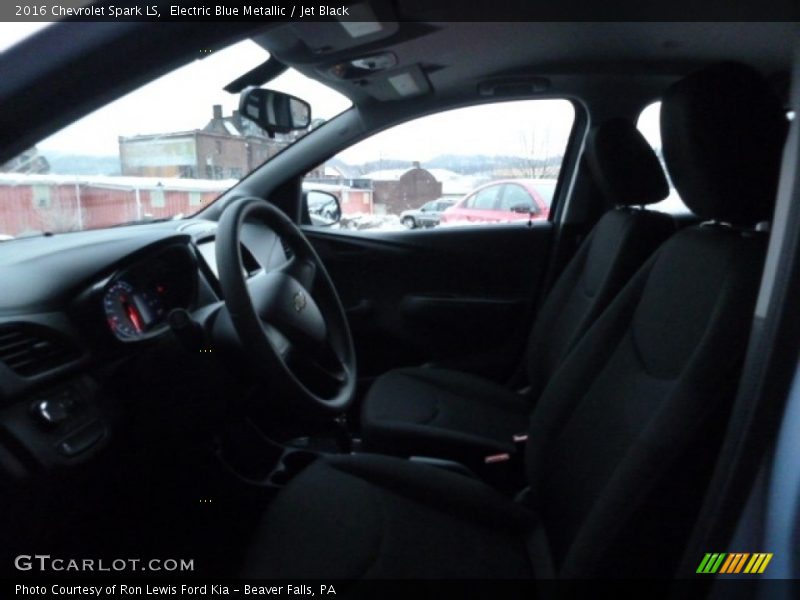 Electric Blue Metallic / Jet Black 2016 Chevrolet Spark LS