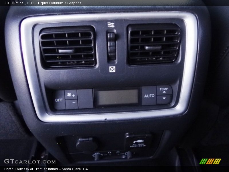 Liquid Platinum / Graphite 2013 Infiniti JX 35