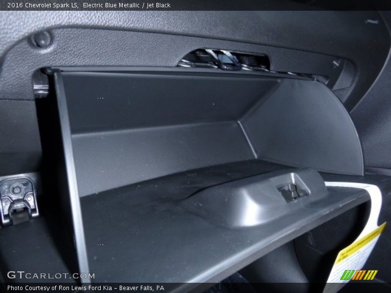 Electric Blue Metallic / Jet Black 2016 Chevrolet Spark LS