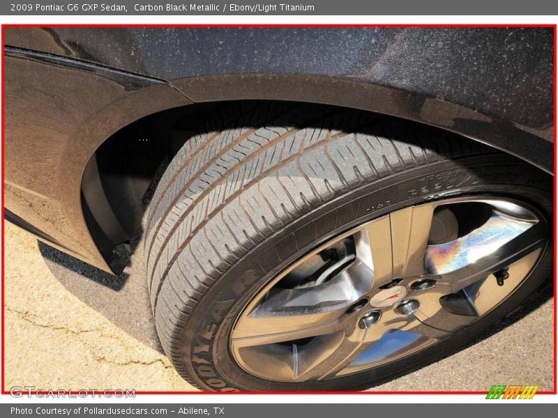 Carbon Black Metallic / Ebony/Light Titanium 2009 Pontiac G6 GXP Sedan