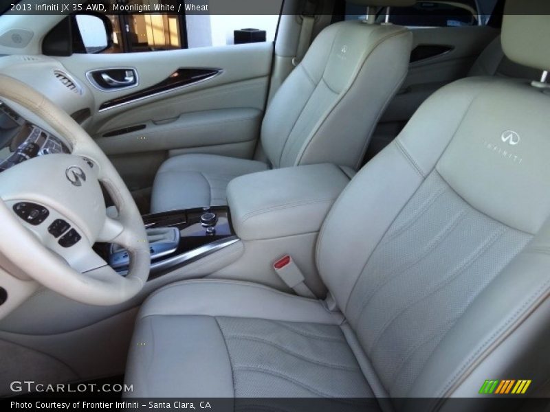 Moonlight White / Wheat 2013 Infiniti JX 35 AWD