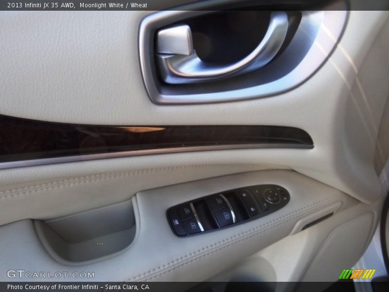 Moonlight White / Wheat 2013 Infiniti JX 35 AWD